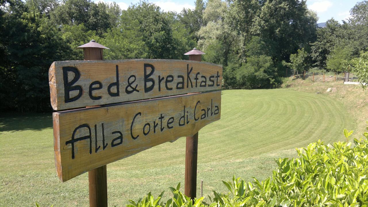 ボルゴ・サン・ロレンツォ Alla Corte Di Carla Bed & Breakfast エクステリア 写真